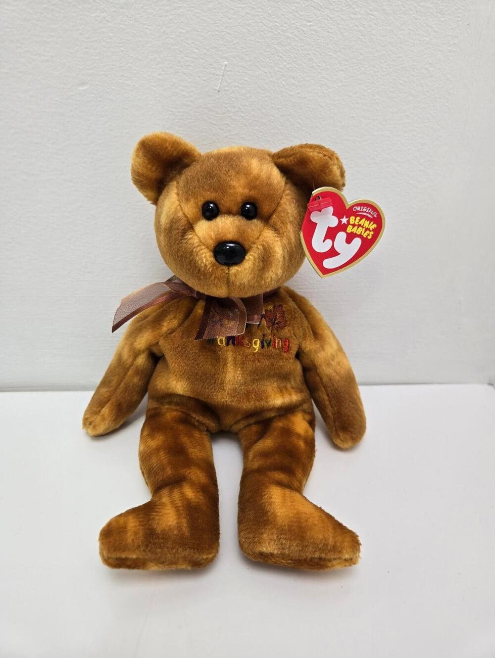 Ty Beanie Baby “Gratefully” the Thanksgiving Bear (8.5 inch)